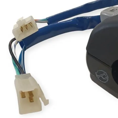 Comando devio luci sinistro completo di coperchio posteriore per scooter e maxi scooter Kymco 50, 125, 150 e 200 cc, ricambio 00152643