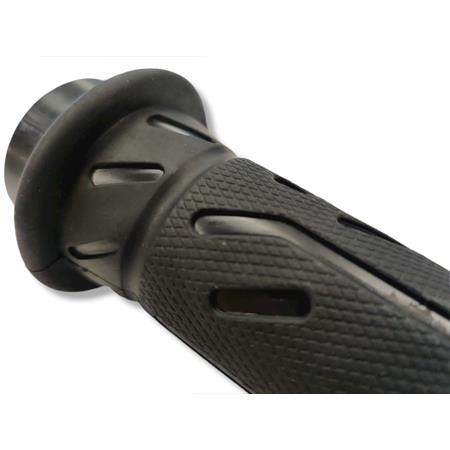 Manopola acceleratore nera completa di comando in plastica originale Kymco per maxi scooter Downtown, DTX, X-Town 125, 300, 350 e 360 cc 4 tempi , ricambio 00153754