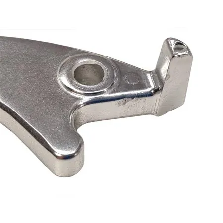 00153960 Leva freno destra in alluminio di colore argento lucidato originale per scooter e maxi scooter e quad Kymco 50, 125, 150, 200, 300 e 450 cc