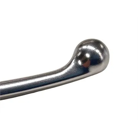 00153960 Leva freno destra in alluminio di colore argento lucidato originale per scooter e maxi scooter e quad Kymco 50, 125, 150, 200, 300 e 450 cc