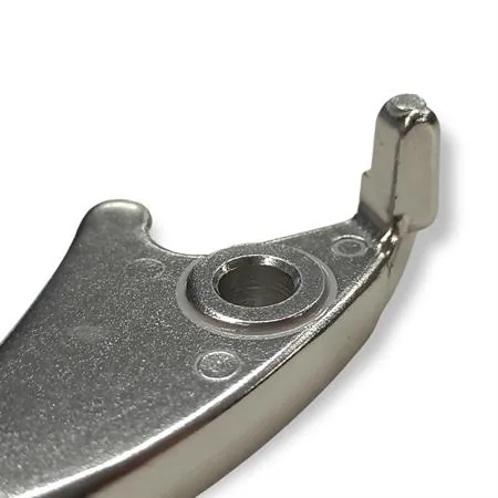 00153977 Leva freno sinistro argento