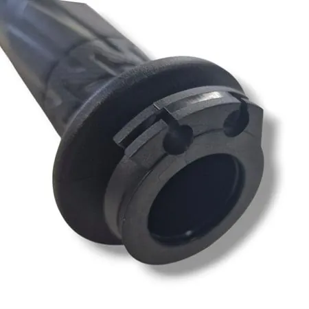 Manopola destra acceleratore originale Kymco in gomma di colore specifica per maxi scooter Kymco Skytown 125 cc euro 5+ prodotti dal 2024 in poi, ricambio 00154521