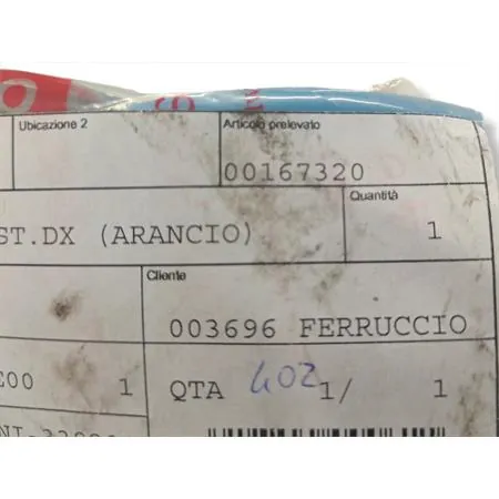 Freccia posteriore destro (arancione) (Proma, Action, Moon Ghoose, Kymco, Padana Ricambi), ricambio 00167320