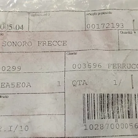 00172193 Relè sonoro frecce