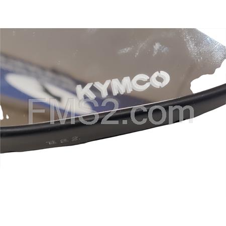 Specchietto retrovisore destro originale in plastica di colore nero per scooter Kymco Agility 50, 125, 150 e 200 cc 4 tempi, ricambio 00188000NE