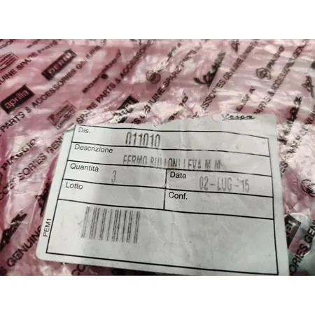 011010 Fermo bulloni leva messa in moto (Piaggio Gilera)