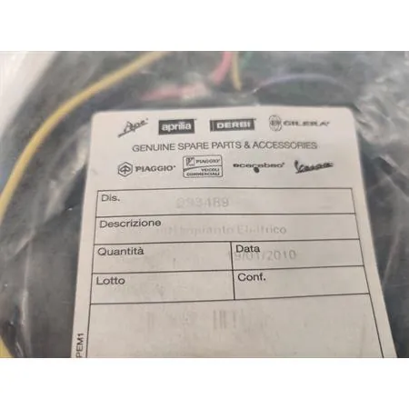 Gruppo cavetti impianto elettrico (Piaggio Gilera), ricambio 093489