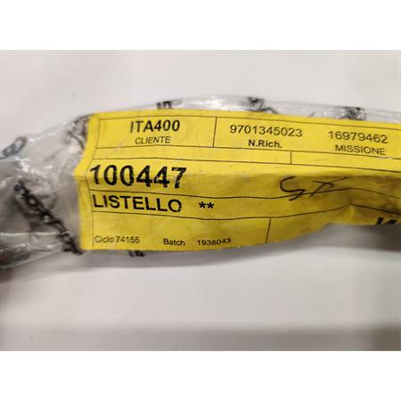 Listello tappetino vespa (Piaggio Gilera), ricambio 100447