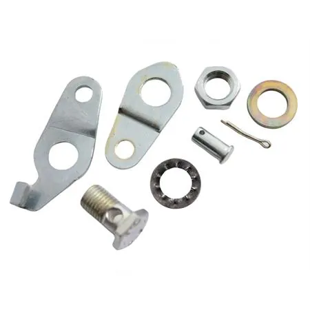 Morsetto completo originale Piaggio per fissaggio filo freno posteriore alla ruota e nel pedale del freno posteriore, ricambio 154738