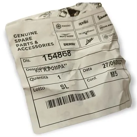 154868 Kit revisione pompa freno Ape (Piaggio Gilera)