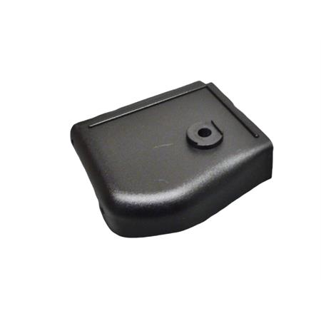 Coperchio selettore marce in plastica nera originale Piaggio per Vespa 50-125 Primavera-125 ET3, ricambio 167428