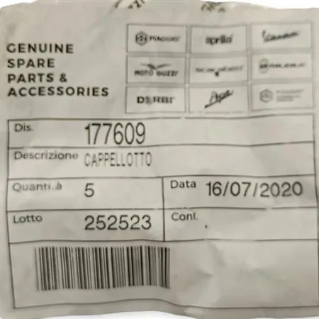 177609 Cappellotto (Piaggio Gilera)