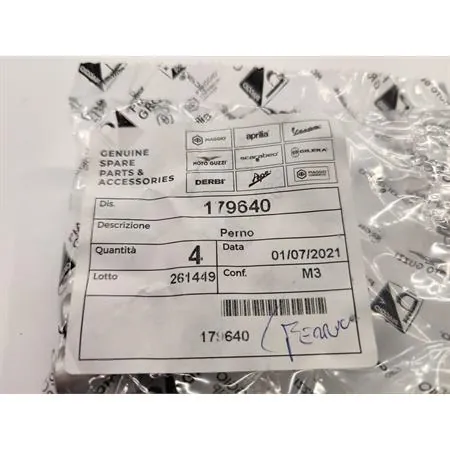 179640 Perno cavo freno (Piaggio Gilera)