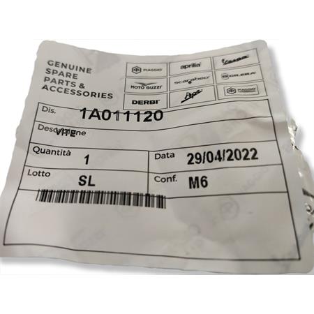 Vite esagonale flangiata m6x40, ricambio 1A011120