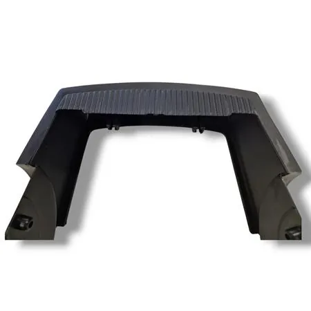 Protezione paraspruzzi posteriore in plastica di colore nero originale per Piaggio Vespa T5 125 cc 2 tempi prodotte dal 1985 fino al 1989 con prefisso telaio VNX5T, ricambio 233005