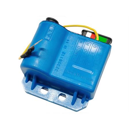 Centralina elettronica accensione originale Ducati energia per Piaggio Vespa 125 Et3, Vespa PX 125, 150 e 200 E, Ape 50 con avviamento elettrico. Pk 50  con avviamento elettrico, ricambio 244128