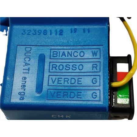 Centralina elettronica accensione originale Ducati energia per Piaggio Vespa 125 Et3, Vespa PX 125, 150 e 200 E, Ape 50 con avviamento elettrico. Pk 50  con avviamento elettrico, ricambio 244128