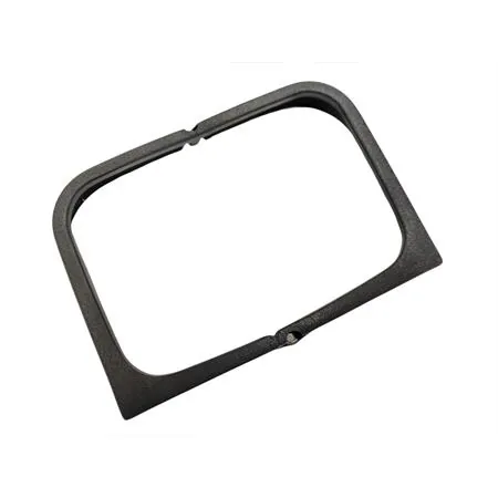 261364 Cornice proiettore fanale anteriore Ape 50 mono fanale in plastica di colore grigio (Piaggio Gilera)