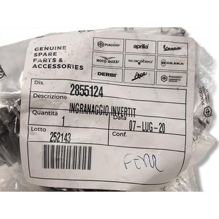 Ingranaggio invertit, ricambio 2855124