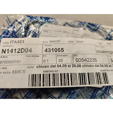 431065 Guarnizione sez.circolare  (Piaggio Gilera)