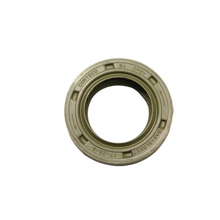 Anello di tenuta paraolio originale Piaggio corteco viton verde con misura 17x28x5 mm BAVISLRSX7 per albero primario scooter con motore Piaggio raffreddati ad aria e liquido prodotti dal 2000 in poi, ricambio 480066