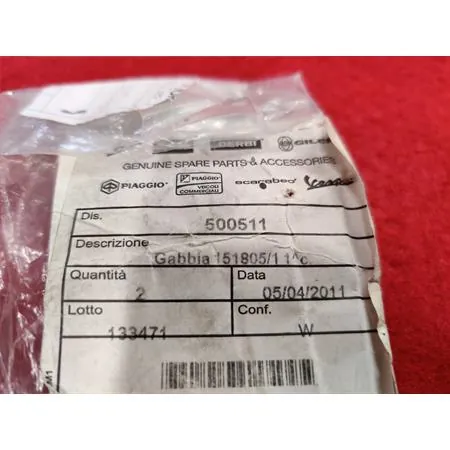 Gabbia 151805-1 1a c. (Piaggio Gilera), ricambio 500511