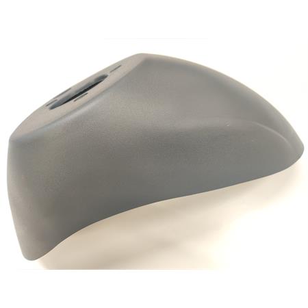 Parafango anteriore in plastica grezza non verniciabile di colore grigio scuro per scooter Piaggio Zip SP 50 prodotti dal 2006 in poi e adattabile anche sul modello dal 2000 al 2004, ricambio 59734900G7