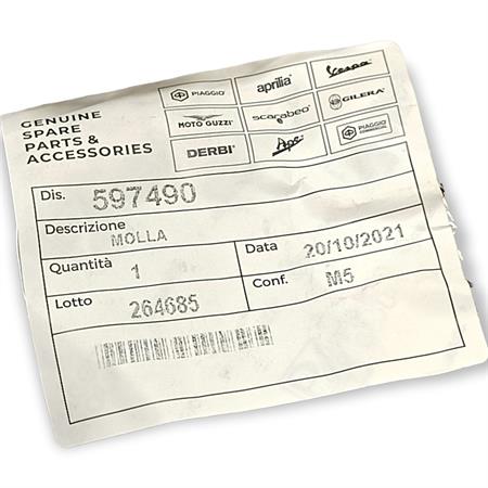 Molla, ricambio 597490