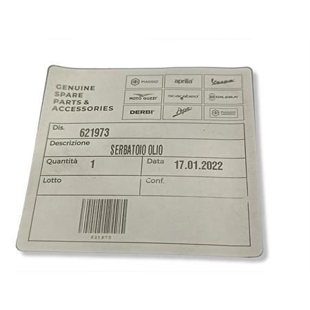 Serbatoio olio, ricambio 621973