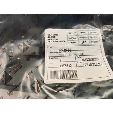 Portello batteria compl., ricambio 624844