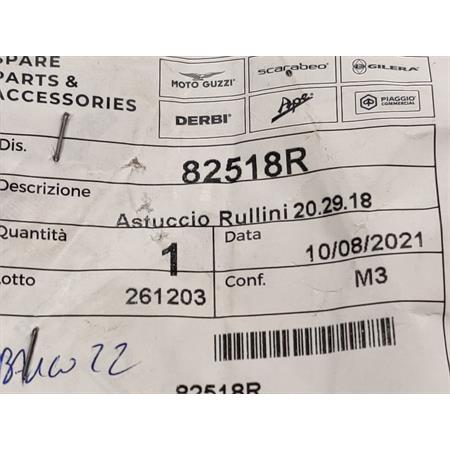 Astuccio rullini 20.29.18, ricambio 82518R