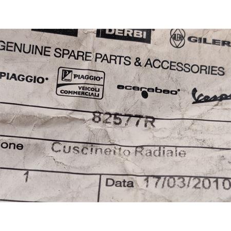 Cuscinetto radiale (Piaggio Gilera), ricambio 82577R