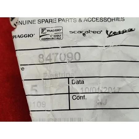 Piastrina frizione, ricambio 847090