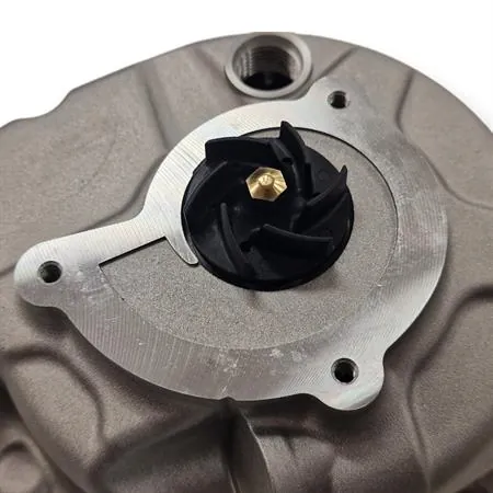 8798315 Coperchio copri volano in alluminio con pompa acqua originale Piaggio per maxi scooter 125/250/300 cc