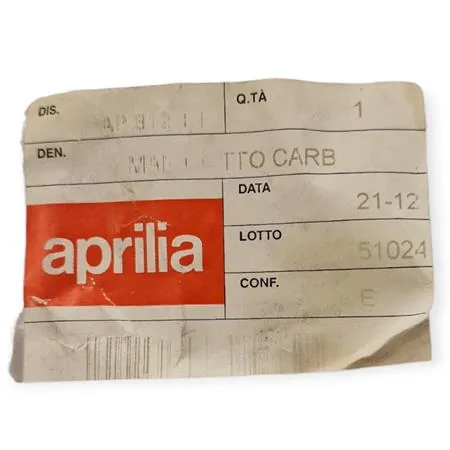 AP8120810 Manicotto carburatore scatola filtro APRILIA RS 125 2T 1992-2010 e Tuono 125 2T 2003-2004