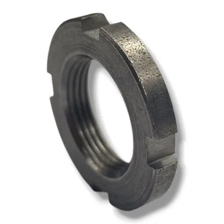 Ghiera filettata con scassi M17x1 originale Aprilia AP8150299 per perno forcellone moto e maxi moto Aprilia