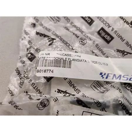 B016774 Vite esagonale flangiata M6 x 25 classe 10.9 (Piaggio Gilera)