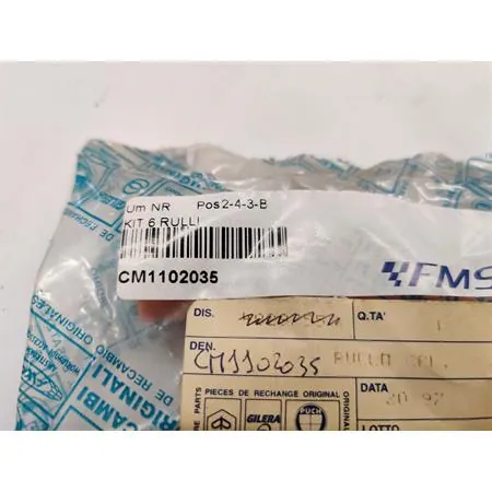Kit 6 rulli variatore (Piaggio Gilera), ricambio CM1102035
