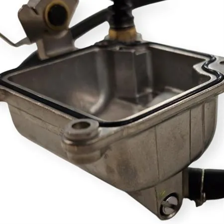 CM156709 Vaschetta completa originale Piaggio per maxi scooter 4T con carburatore Keihin CVK 26 - Compatibile Fly, Liberty, Vespa LX, Vespa LXV, X8, Vespa S