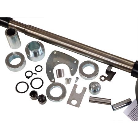Forcella anteriore Polini Evolution mono braccio per scooter Piaggio zip sp e Vespa small frame 50 e 125 modificata con freno a disco, ricambio 0502655