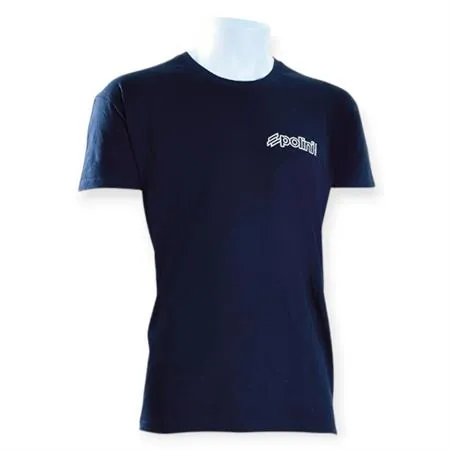 T-shirt Cilindro Polini 2022 Taglia M codice 0982664S - Cotone organico blu scuro, adatta a tutti gli appassionati del marchio Polini