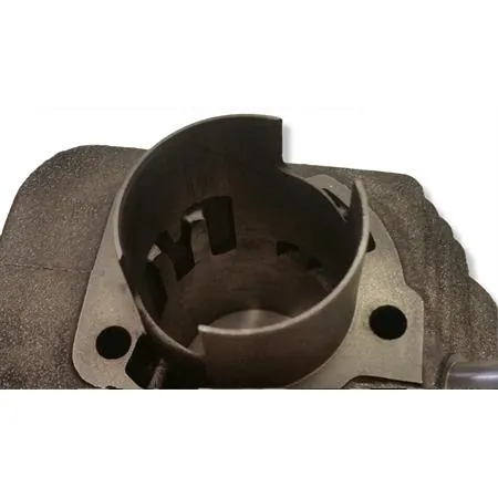 Motore gruppo termico Polini completo di testa diametro 43 mm 65cc spinotto 12 mm per ciclomotori Piaggio Ciao tutte le versioni, ricambio 1400065