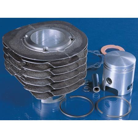 Motore gruppo termico Polini senza testa per Piaggio Ape CAR P2, P3, TM P2 1°  serie con diametro 69 mm e spinotto da 18 mm, ricambio 1400085