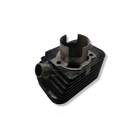 Gruppo termico motore Polini Racing 65 cc diametro 43 mm spinotto 12 mm in ghisa con testa a candela centrale per ciclomotori Piaggio SI,Bravo, SuperBravo, Boss, ricambio 1400133R