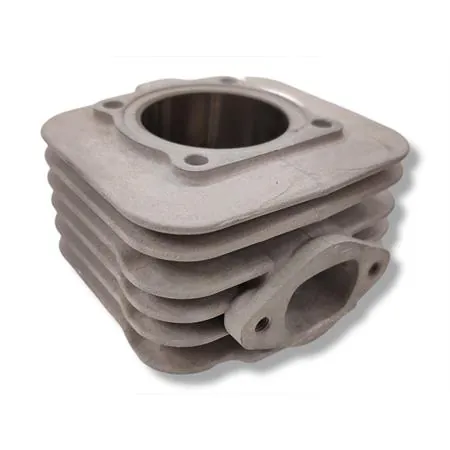 140.0214 Gruppo termico motore Polini Evolution per scooter Piaggio raffreddati ad aria con diametro 47,6 mm mono fascia e  scarico con fori booster