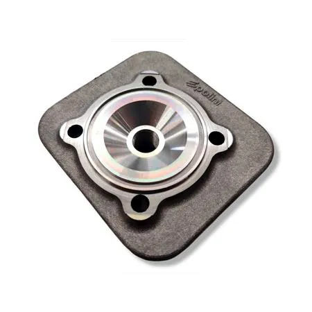 140.0214 Gruppo termico motore Polini Evolution per scooter Piaggio raffreddati ad aria con diametro 47,6 mm mono fascia e  scarico con fori booster