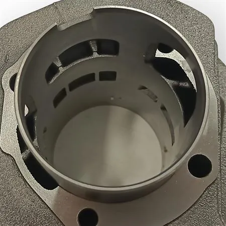 Gruppo termico motore Polini per Piaggio Vespa PX200E in ghisa con diametro 68,5 mm  completo di testa e pistone bi fascia e guarnizioni, ricambio 1400233