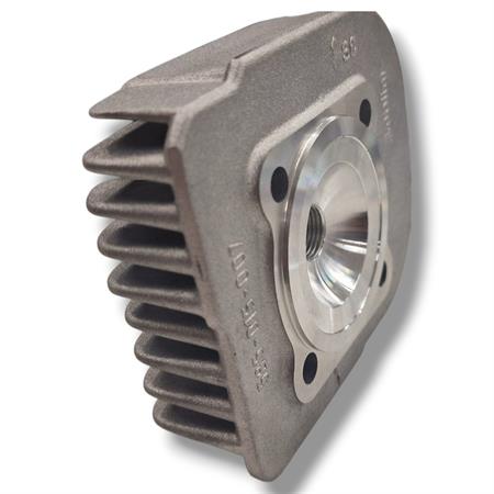 Motore gruppo termico Polini Evolution ghisa 70 cc diametro 47 mm corsa 39,2 bi-fascia spinotto 10 mm per motori Minarelli verticale Mbk Booster Spirit tutte le versioni, ricambio 1660074E