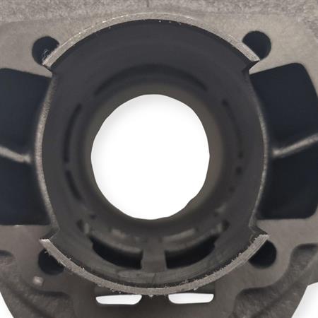 Motore gruppo termico Polini Evolution ghisa 70 cc diametro 47 mm corsa 39,2 bi-fascia spinotto 10 mm per motori Minarelli verticale Mbk Booster Spirit tutte le versioni, ricambio 1660074E