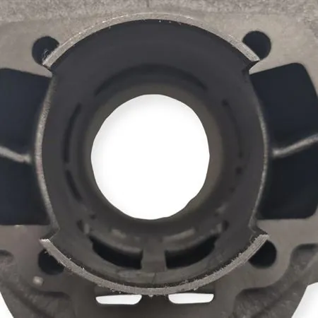 166.0074/E Motore gruppo termico Polini Evolution ghisa 70 cc diametro 47 mm corsa 39,2 bi-fascia spinotto 10 mm per motori Minarelli verticale Mbk Booster Spirit tutte le versioni